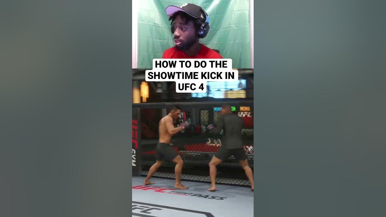 How To Do Showtime Kick Ufc 4 How to do Anthony Pettis Showtime Kick Off Cage In UFC 4 #viral #shorts