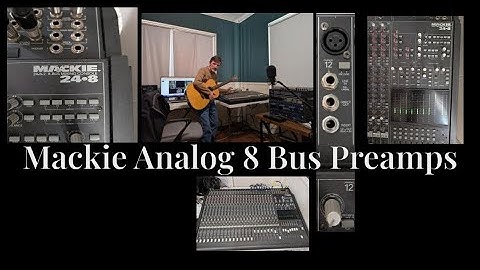 Mackie Analog 8 Bus Mic Preamps