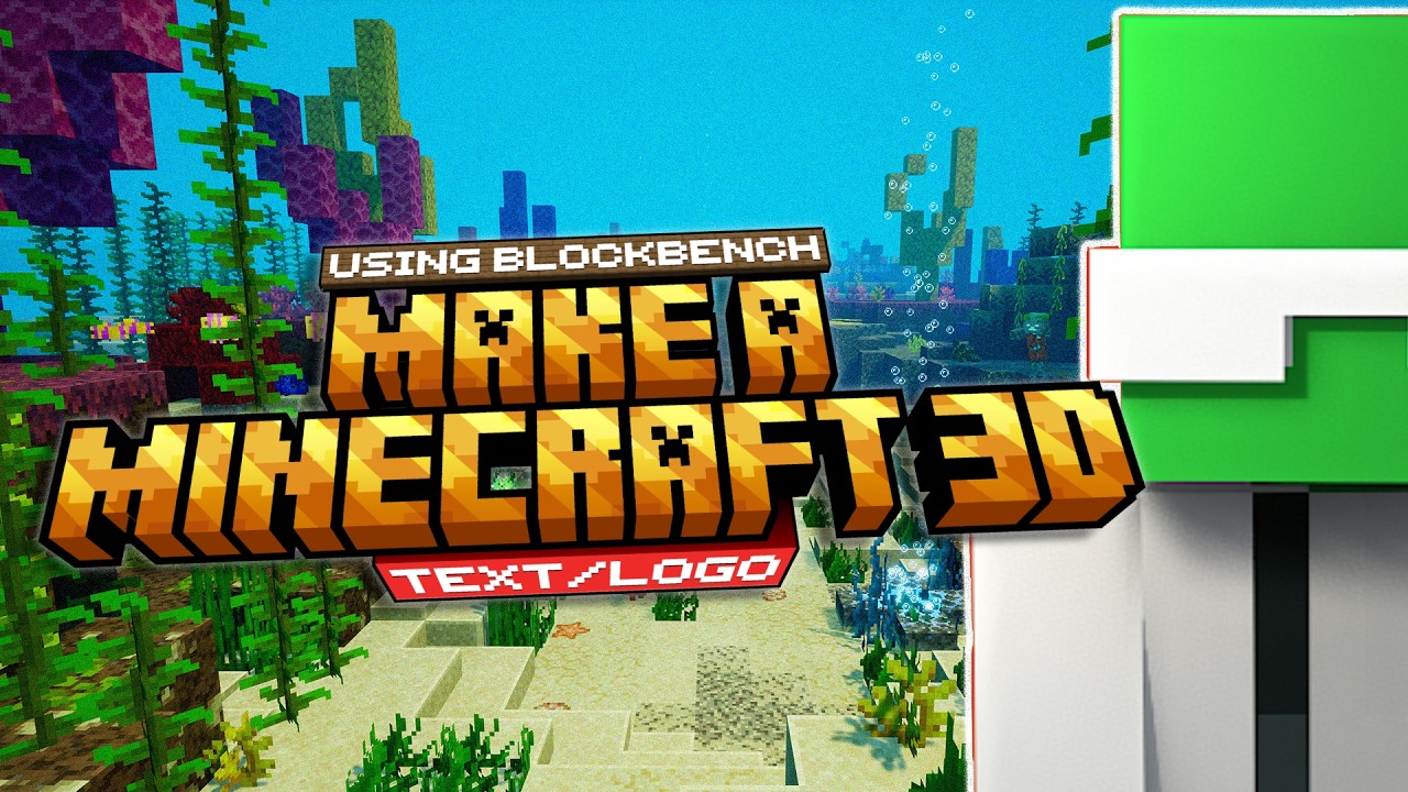 This Blockbench Trick Makes 3D Minecraft Text Look AMAZING (2026) - YouTube