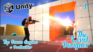 Top Down Engine   ProBuilder - Unity Top Down Shooting Level