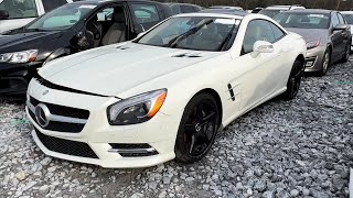 *THIS MERCEDES IS ME* MIGHT BE THE CHEAPEST MERCEDES BENZ SL500 YOU CAN REBUILD FROM COPART!