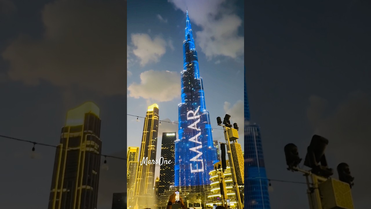 🤩2025 Finally I could make it to fountain show @ Burj Khalifa #burjkhalifa #dubai #newyear2026 #26