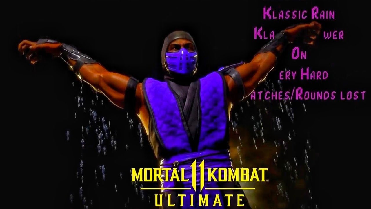 Mortal Kombat 11 Ultimate - Klassic Rain Klassic Tower On Very Hard No Matches/Rounds Lost