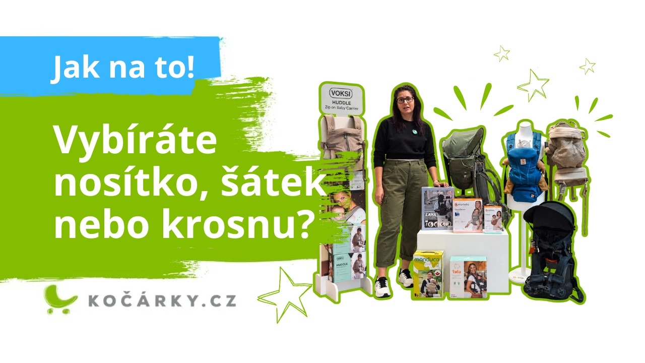 Jak správně vybrat nosítko pro miminko?