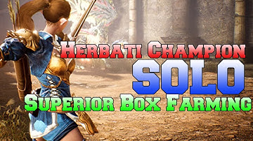 Bless Unleashed - Herbati Champion Solo & SUPERIOR BOX FARMING!
