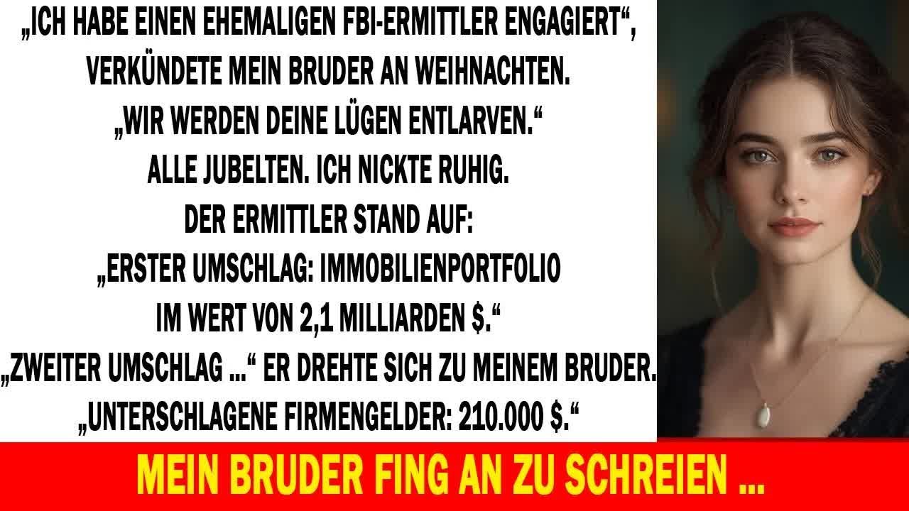 BRUDER ZAHLTE 15 000  PORTFOLIO UND SEINE VERUNTREUUNG