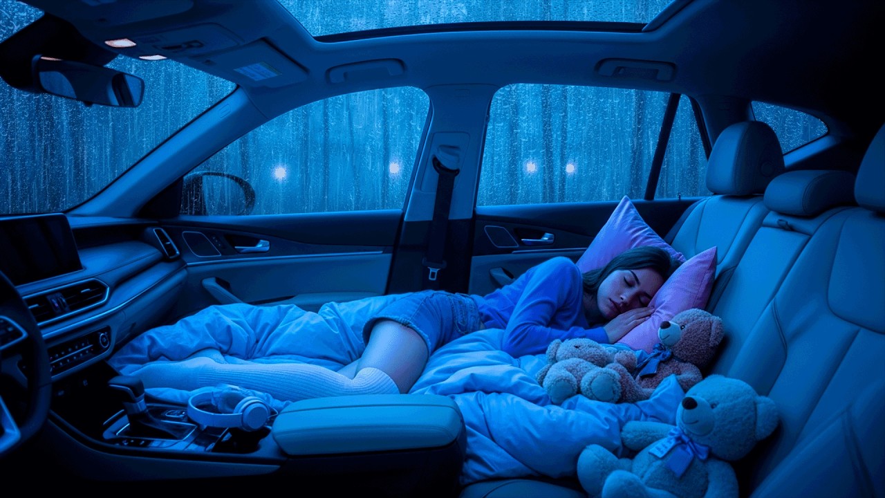 Durma em Minutos com Chuva e Trovoadas na Janela | Sono Profundo Garantido