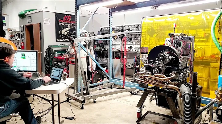 Engine Dyno Run VW 1600 Mouse Motor (pre turbo install)