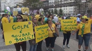 ブラジル各地で反政権デモ 参加者から五輪不満の声も