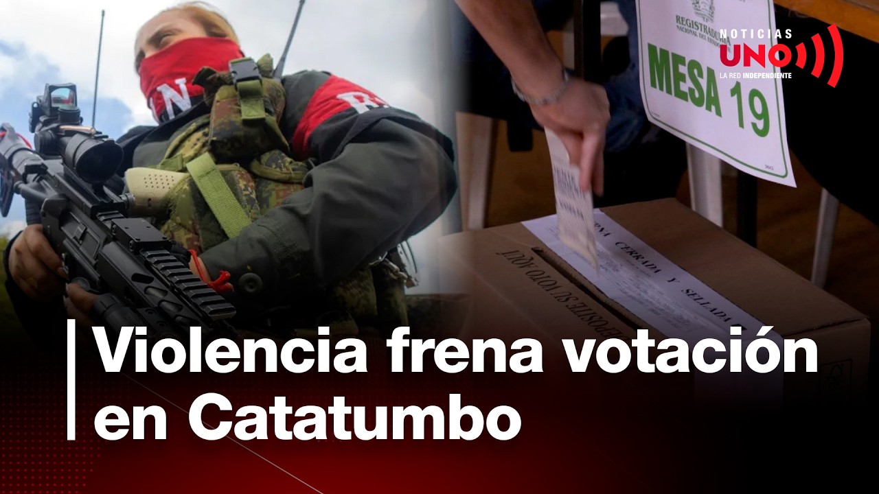 Bandas criminales amenazan las votaciones en Catatumbo, Chocó y Cauca | Noticias UNO