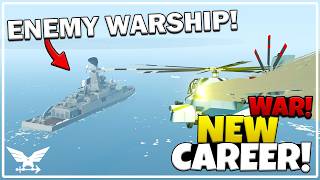 ATTACKING AN ENEMY WARSHIP! - War Career Stormworks  - 5/5