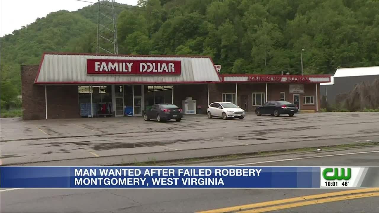 Failed Montgomery armed robbery ends in search for suspect - YouTube