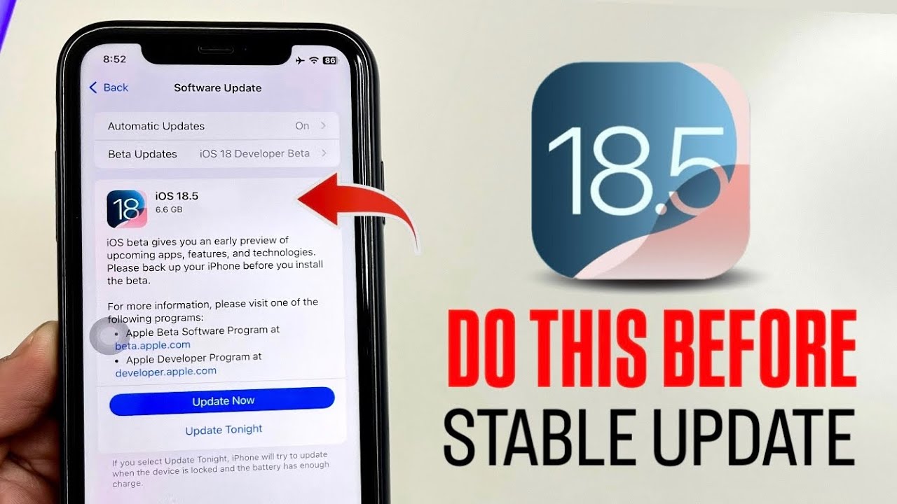 iOS 18.5 - Do This Before you Update iOS 18.5 on your iPhone ...