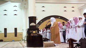 صلاة العشاء للشيخ ياسر الدوسري ~ ماتيسر من سورة الانفال ~ 1439/1/14