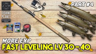 Fast Leveling 30-40 Exp Money No Premium - Fishing Planet