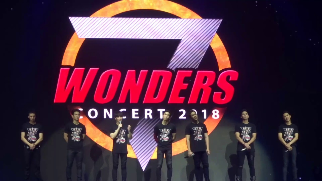 ความในใจของ 7wonders #7wondersconcert2018 @พารากอนฮอลล์ 23.06.2018