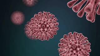 #Футаж молекулы похожие на коронавирус ◄4K•HD► #Footage molecules similar to coronavirus