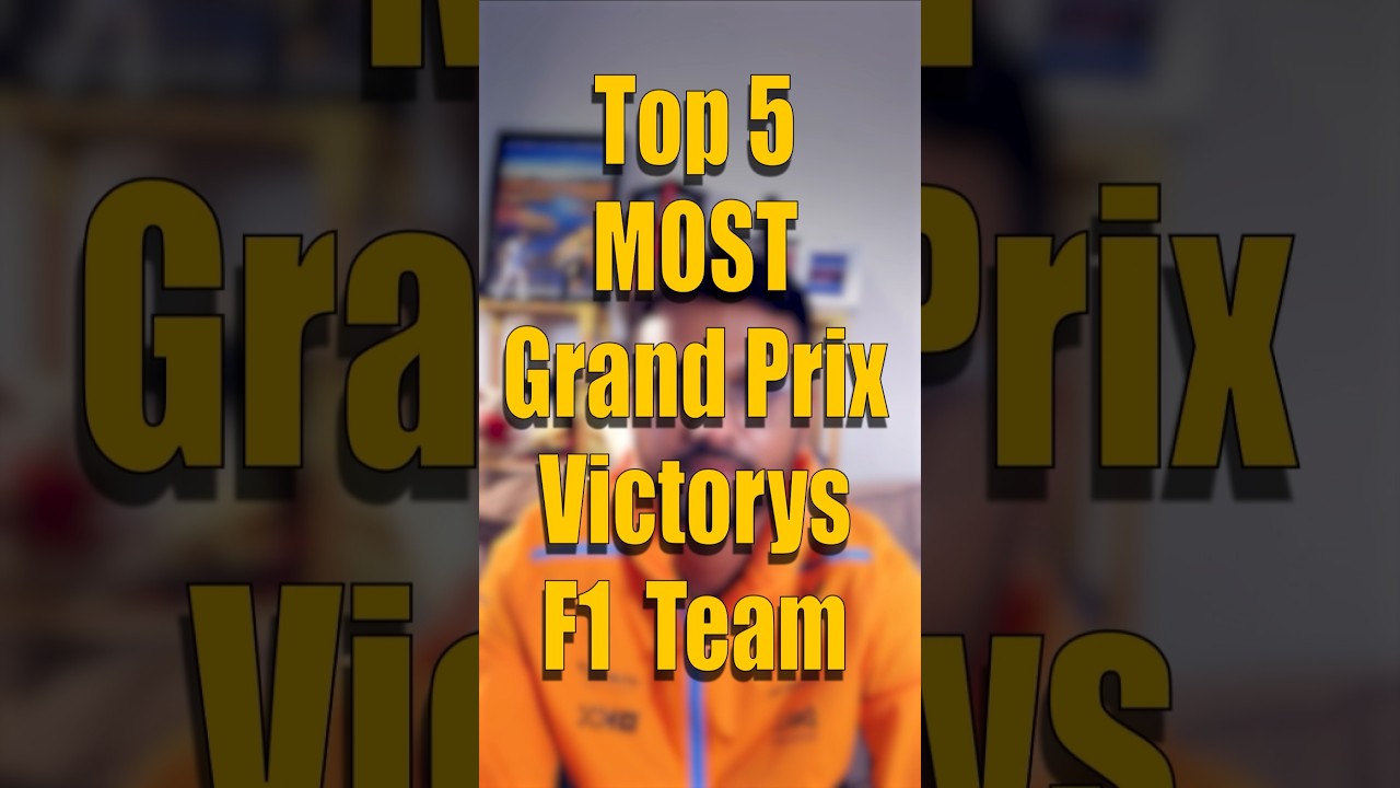 Top 5 - Teams with most Wins in F1 