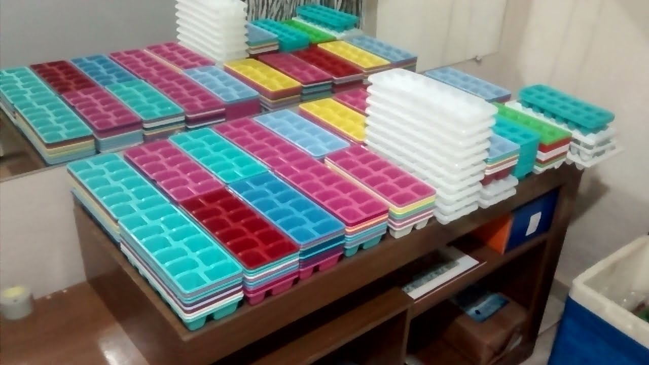 Quantas formas de gelo precisa para fazer 10 sacos de 5 kilos