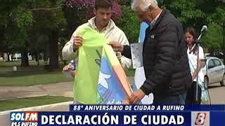 88º Aniversario de la Declaración de Ciudad a Rufino - SOL FM 89.5 Rufino Canal 8