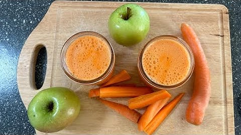 Nước ép CÀ RỐT TÁO Gerson