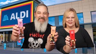 TRYING NEW ALDI CHOCOLATE BARS