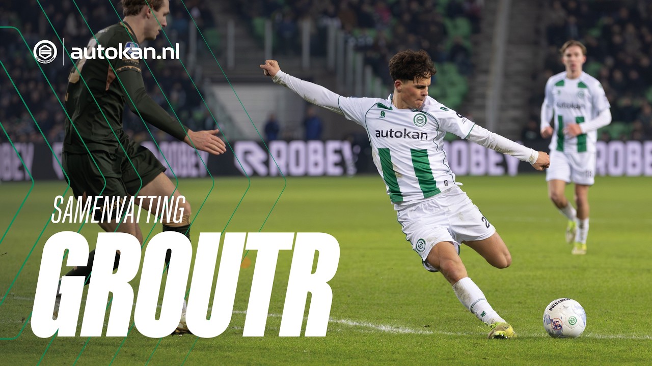 FC Groningen - FC Utrecht | Samenvatting