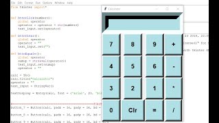 Calculator With Tkinter GUI In Python With Source Code | Source Code & Projects screenshot 2