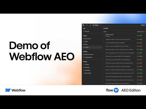 Demo Of Webflow Aeo