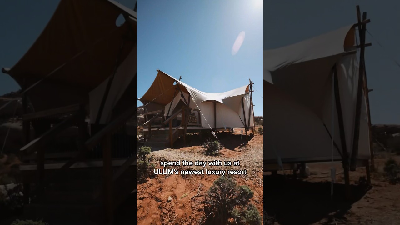 newest luxury resort in moab utah (ULUM) #shorts #travel #ulum