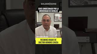 GILBERTO SANTA ROSA será condecorado con un HONORIS CAUSA por la Universidad de BERKLEE #salsa