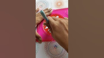 Spirograph design #oddlysatisfying #spirograph  #design #relaxing #satisfying #art