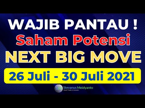 Wajib Pantau ! Saham Potensi Next BIG MOVE 26 Juli - 30 Juli 2021