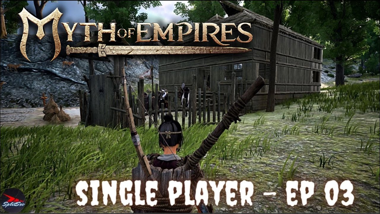 Myth of Empires - Single Player - Ep 03 Setting Up First Base