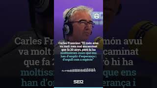 🧠📻Carles Francino: “El món avui va molt més mal encaminat que fa 20 anys"