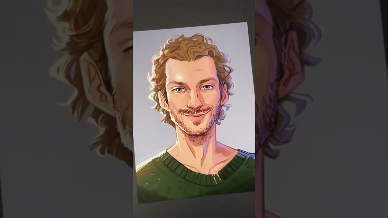 Spider-Verse style portrait of wllmbssnntt_art (IG) 