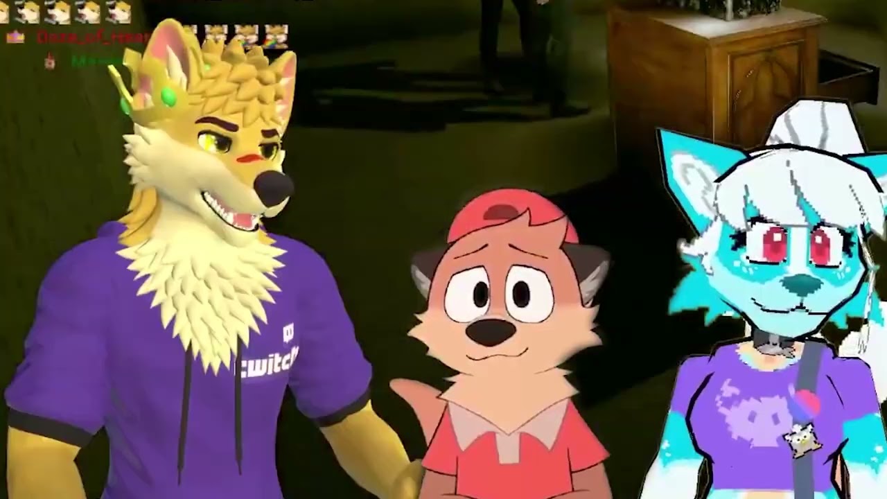 Group Howl: The Legendary Triple Awoo :3 #furry #shorts - YouTube