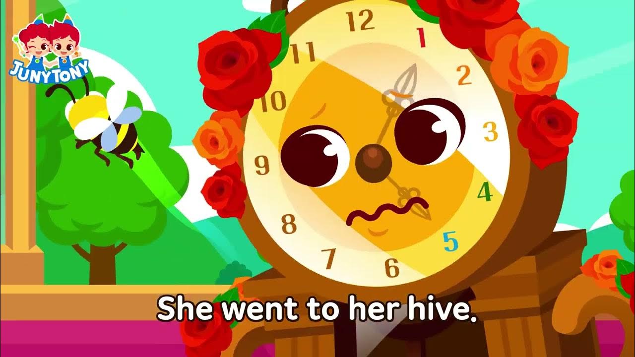 Hickory Dickory Dock 🕰 The Clock Song Nursery Rhymes for Kids Preschool