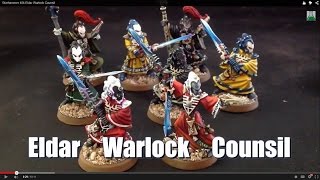 Warhammer 40k  Eldar Warlock Counsil
