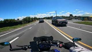 Te Awamutu to Hamilton, New Zealand #yamaha #mt07