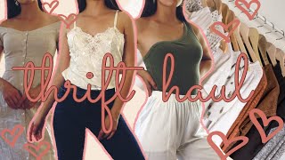SUMMER THRIFT HAUL // clothes, bedroom, decorations, skincare
