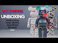 UNBOXING | Bearbricks 1000% Serie de artistas urbanos Haring, Basquiat y Warhol 