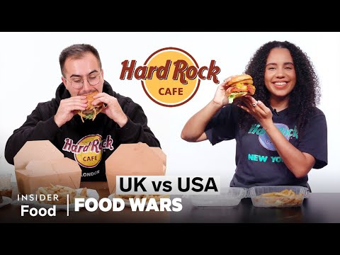 US vs UK Tim Hortons, Food Wars