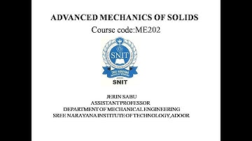 KTU, ME202 - AMOS, MODULE 6 - TORSION OF THIN WALLED TUBES PROBLEM