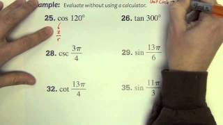 Trigonometry - Section 4.3i - Part3