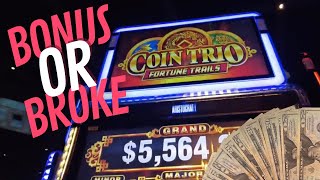 BONUS TIME on Coin Trio FORTUNE TRAILS Slot Machine 🐲 screenshot 4