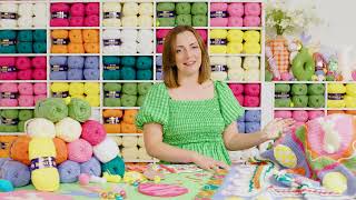 Sirdar Easter Egg Blanket Crochet Along Intro - Meet The Crochet Designer Lyndsey Lottie&Albert