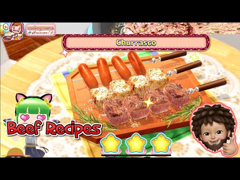 Cooking Mama: Cuisine! - Beef Recipes | Churrasco