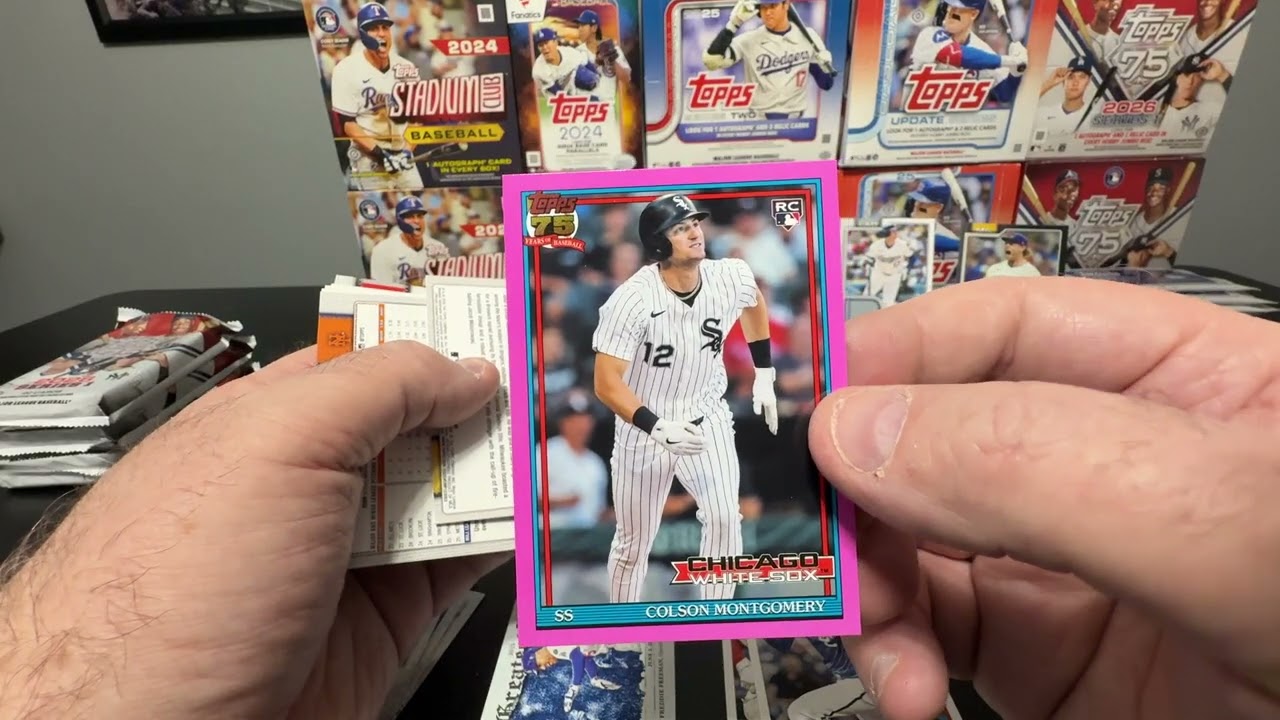 20256 Topps Series 1 Jumbo Case 1 Box 6. HUGE Base Relic!!