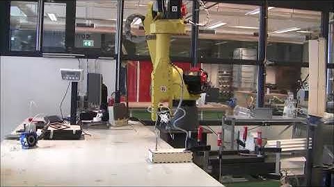 Robot Buzzwire demonstrator (Inholland Composites Delft)
